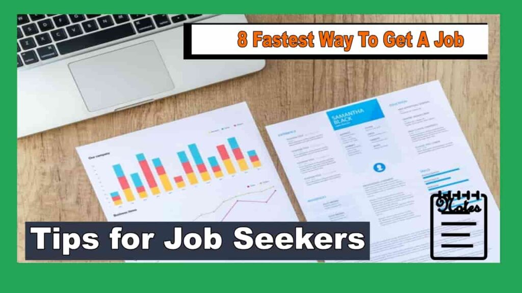 8 Fastest Way To Get A Job