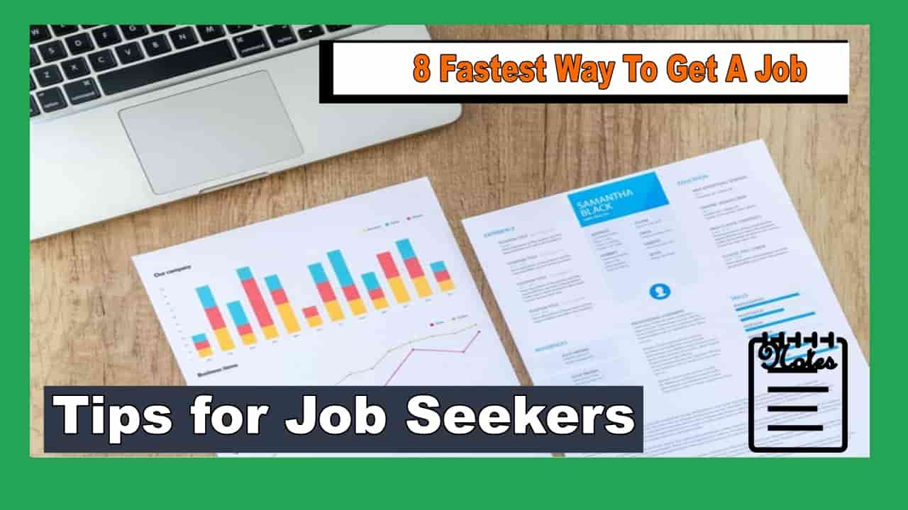 8 Fastest Way To Get A Job How To Get A Job Fast Exam Study Live