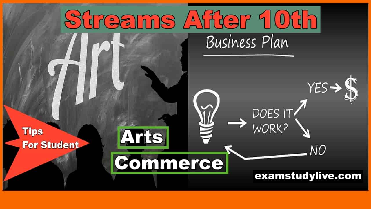 streams after 10th arts commerce