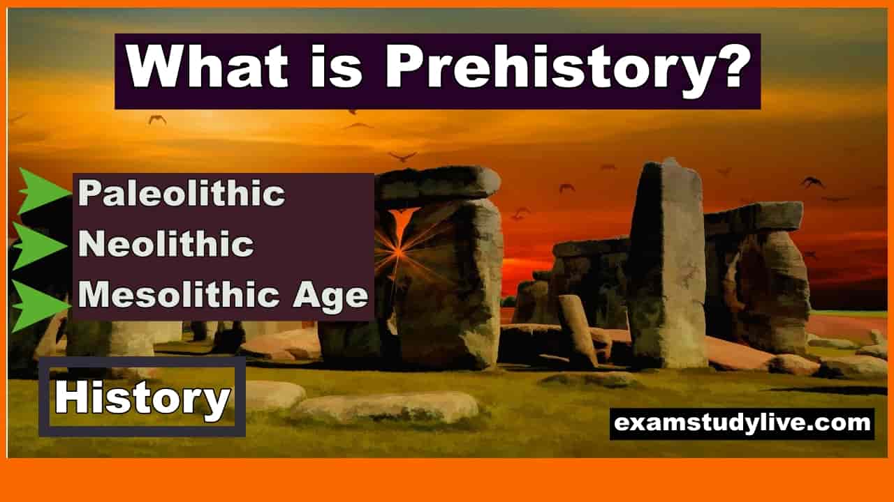 what is prehistory paleolithic neolithic mesolithic age notes